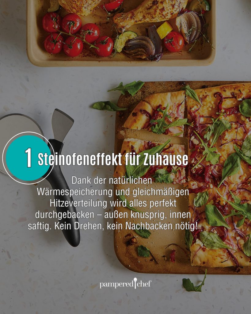 Pampered Chef Steinofeneffekt für Zuhause
