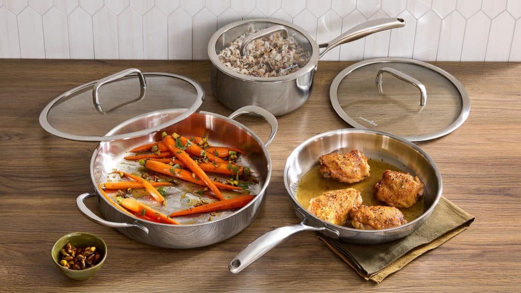 Edelstahl-Kochgeschirr-Kollektion - Pampered Chef Neuheiten Frühjahr Sommer 2026