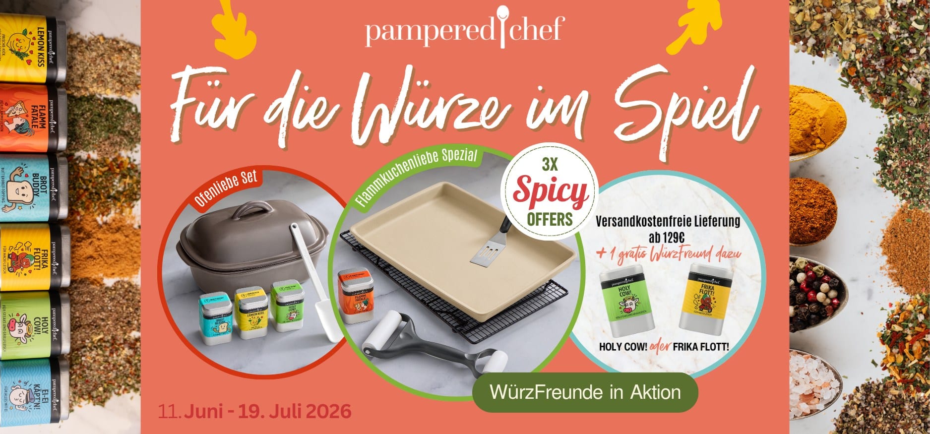 Pampered Chef Angebote Juni - Juli 2026